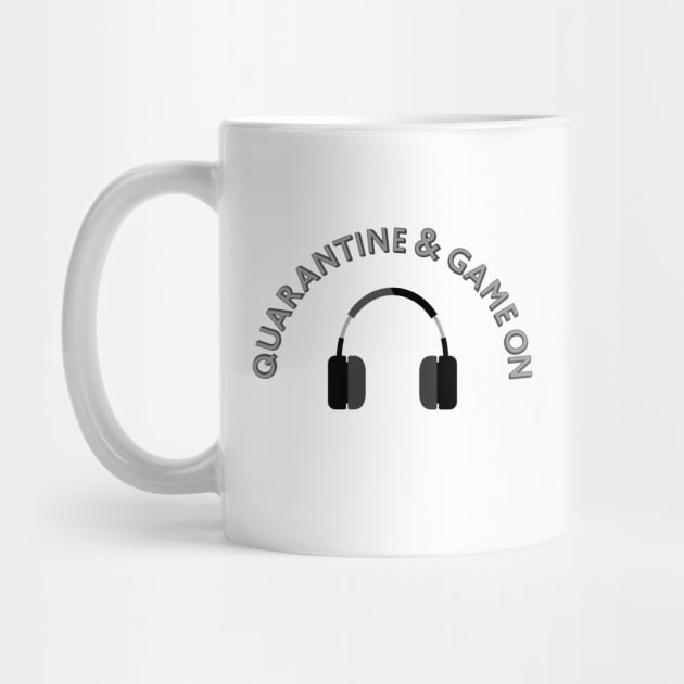 Quarantine & Game On Headphones by Shinsen Merch